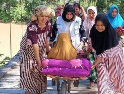 Seorang Ibu Hamil Bertaruh Nyawa, Grek Sorong Jadi Ambulans Darurat di Aceh Tengah