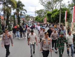 Unjuk Rasa Berjalan Damai, Kapolres Aceh Singkil Sampaikan Apresiasi