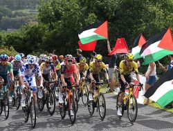 Demonstran Pro Palestina Serbu Balap Sepeda Vuelta, Pemerintah Spanyol Mendukung