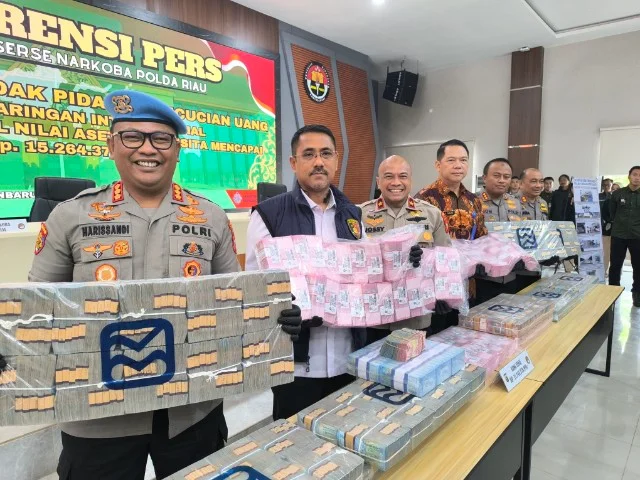 Polda Riau Miskinkan Bandar