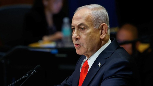 Pesawat Netanyahu Lintasi