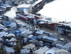 Hujan Deras Perparah Kondisi Pengungsi di Gaza