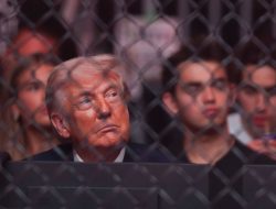 Trump Asyik Nonton Pertandingan UFC Saat AS-Iran Negosiasi di Pakistan